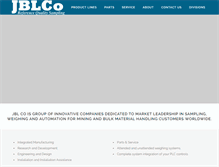 Tablet Screenshot of jblco.com